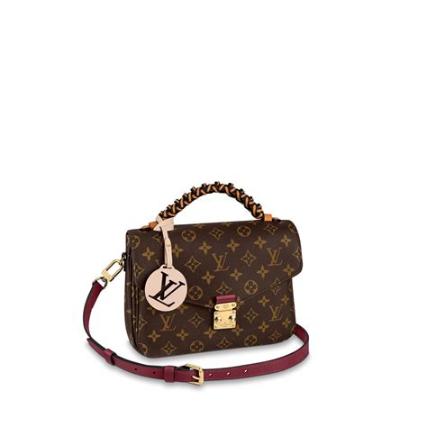 Louis Vuitton Monogram Canvas Pochette Metis Braided Top 